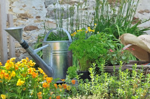 Eco-friendly gardening services in North Sheen enhancing a well-kept outdoor space