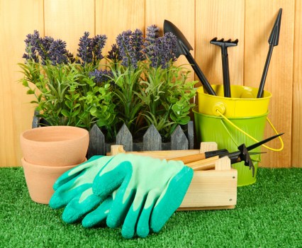Seasonal garden maintenance in North Sheen with leaf clearance